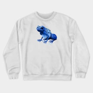 Blue Poison Dart Frog Crewneck Sweatshirt